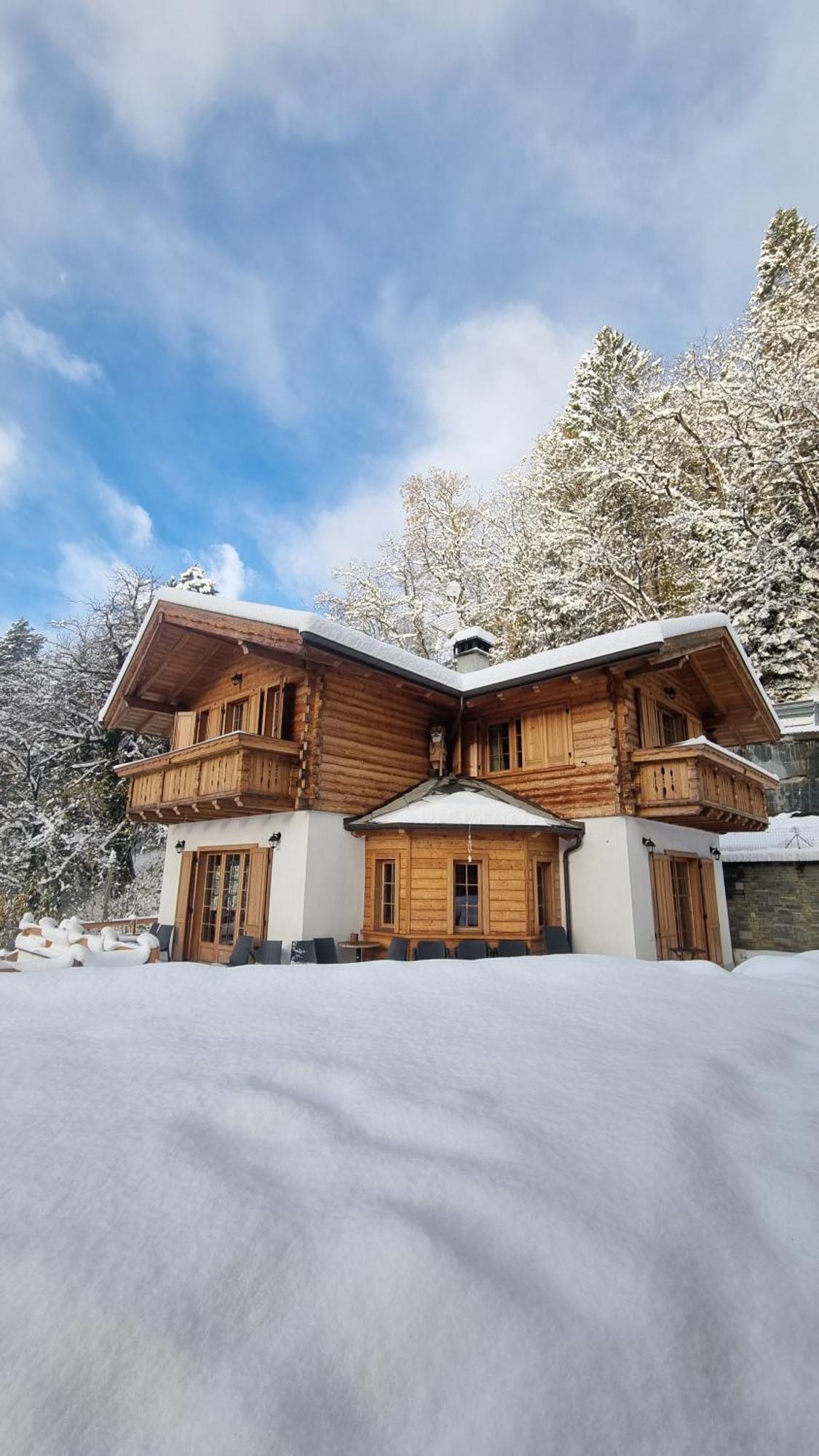 B&B Chalet Il Picchio Varzo Exteriör bild